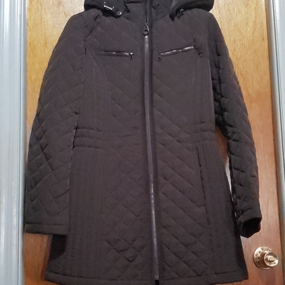 Laundry by design dark brown coat